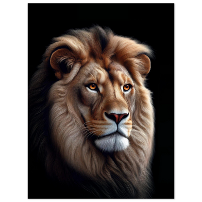Majestic Lion - Poster - Arthena
