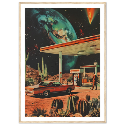 Interstellar Pit Stop - Poster - Arthena