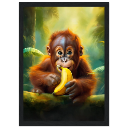 Orangutang Baby - Poster - Arthena