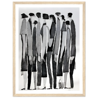 Silent Crowd - Poster - Arthena