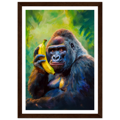 Gorilla on the Line - Poster - Arthena