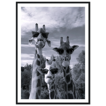 A Sunny Day to be a Giraffe - Poster - Arthena