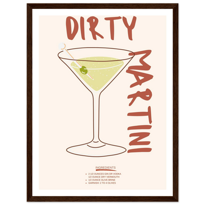 Dirty Martini - Poster - Arthena