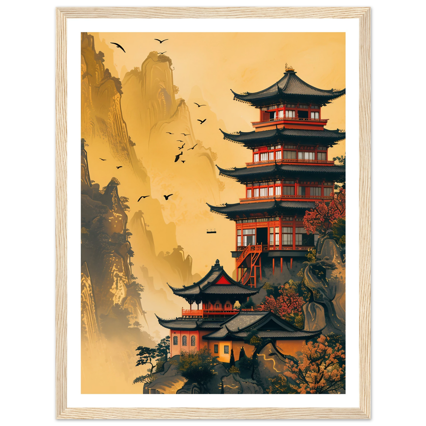 Temple of Tranquility - Poster - Arthena