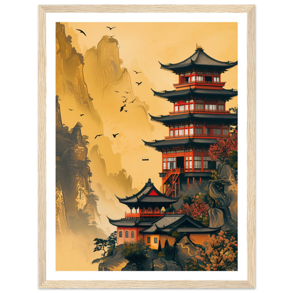 Temple of Tranquility - Poster - Arthena