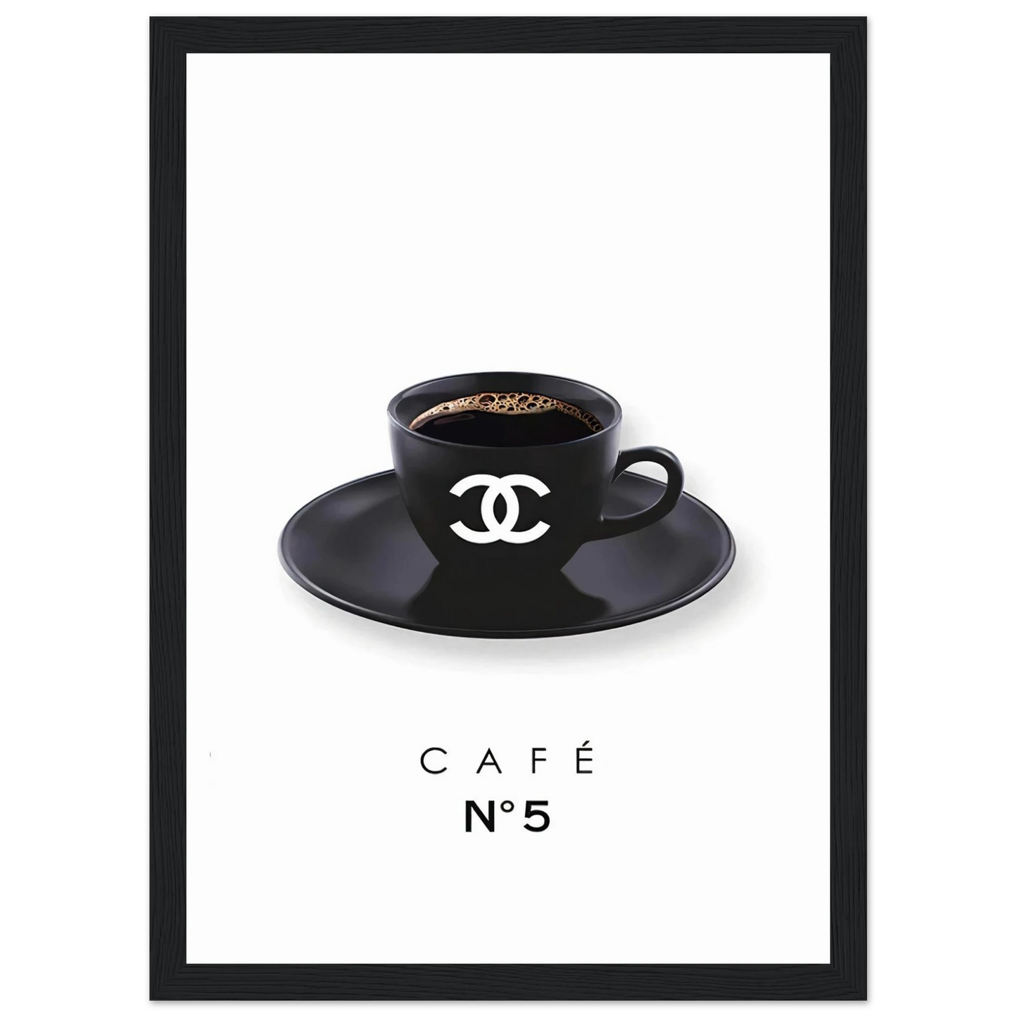 Coffee Chanel - Poster - Arthena