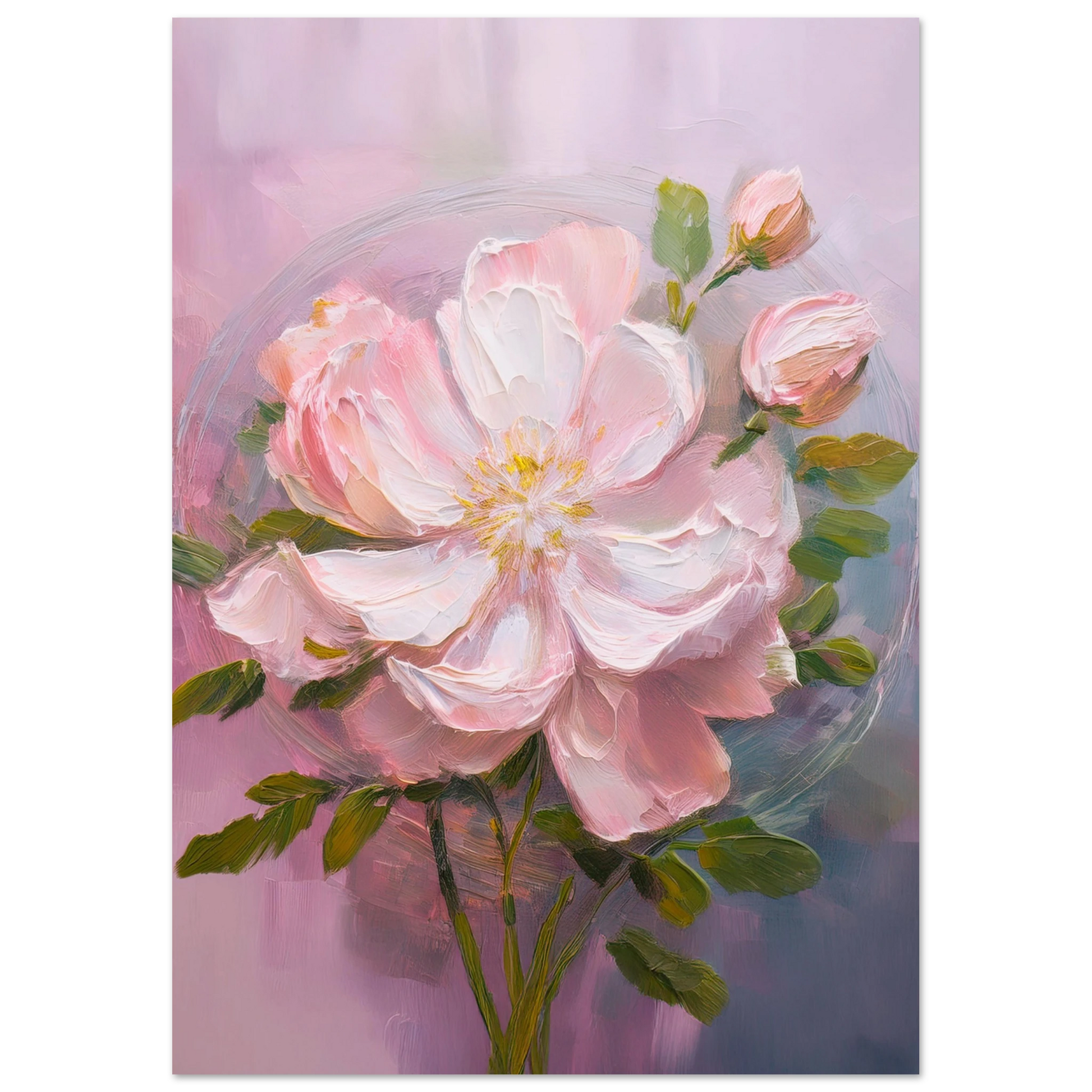 Pink Flower - Poster - Arthena