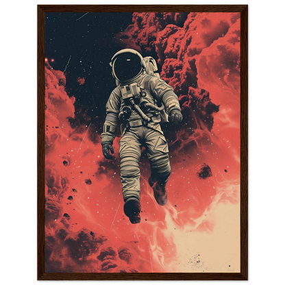 Scarlet Skies The Astronaut - Poster - Arthena