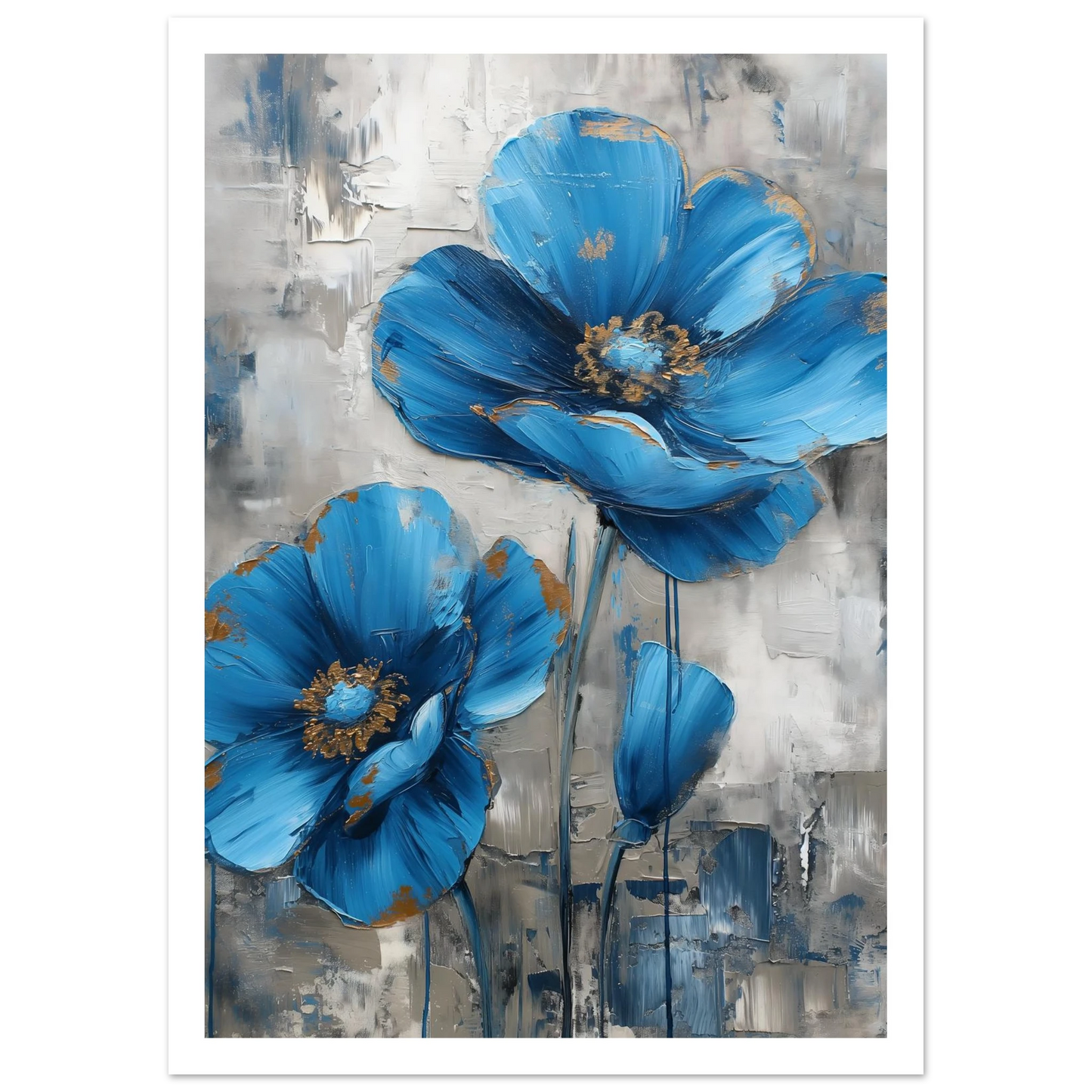 Blue in Bloom - Poster - Arthena