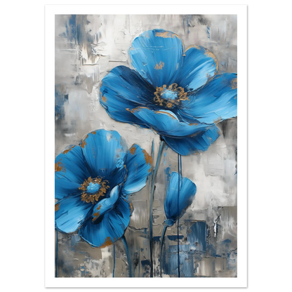 Blue in Bloom - Poster - Arthena