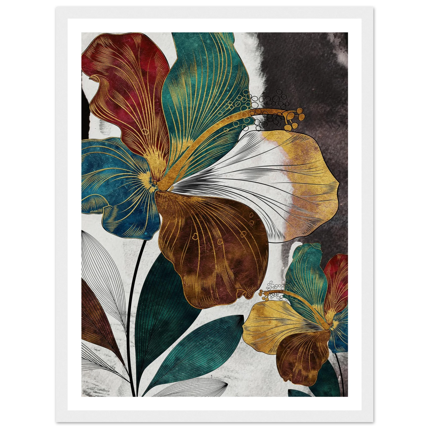 Golden Bloom Symphony - Poster - Arthena