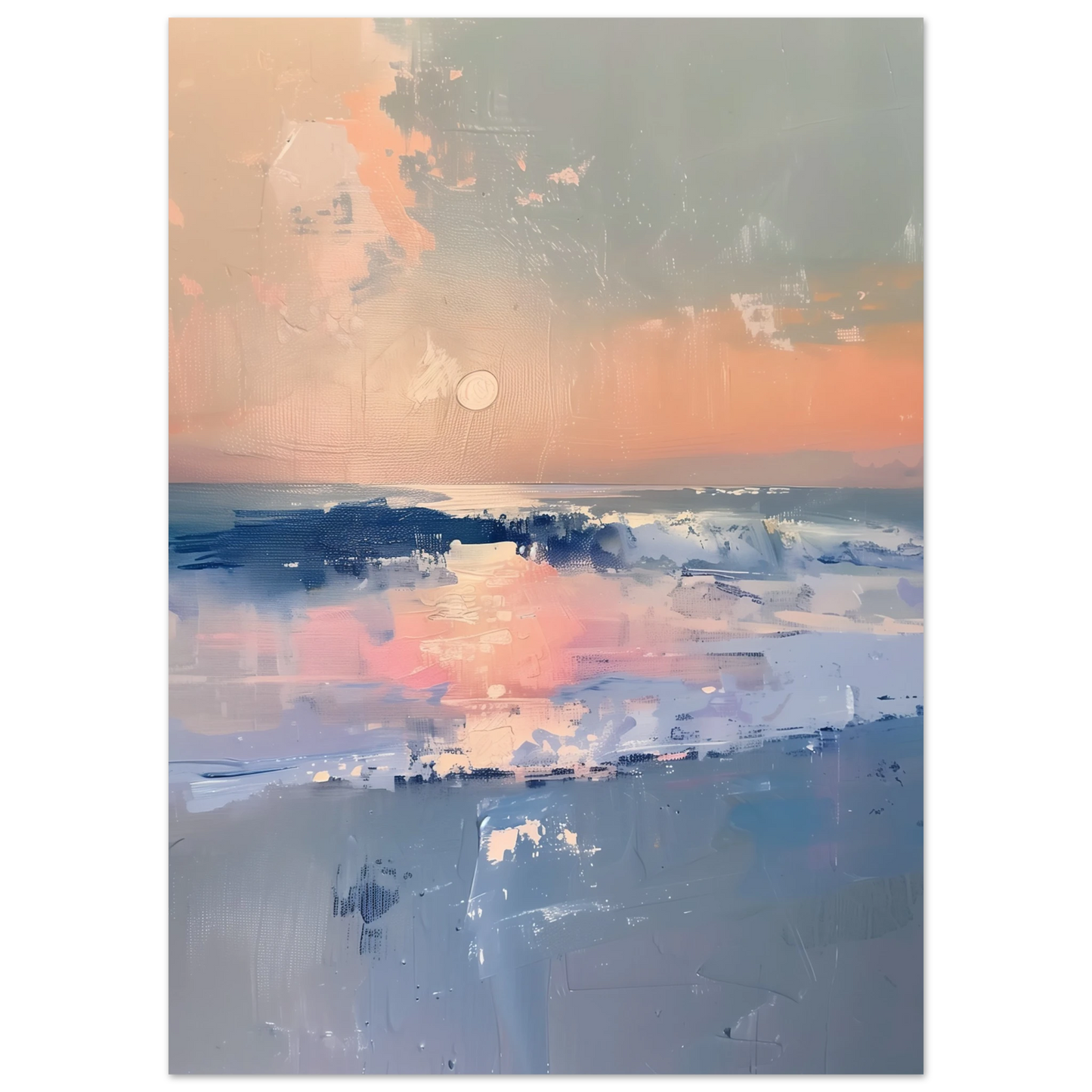 Ocean Whispers at Dusk - Arthena