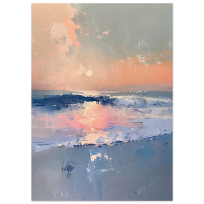 Ocean Whispers at Dusk - Arthena
