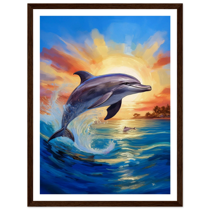 Happy Dolphine - Poster - Arthena