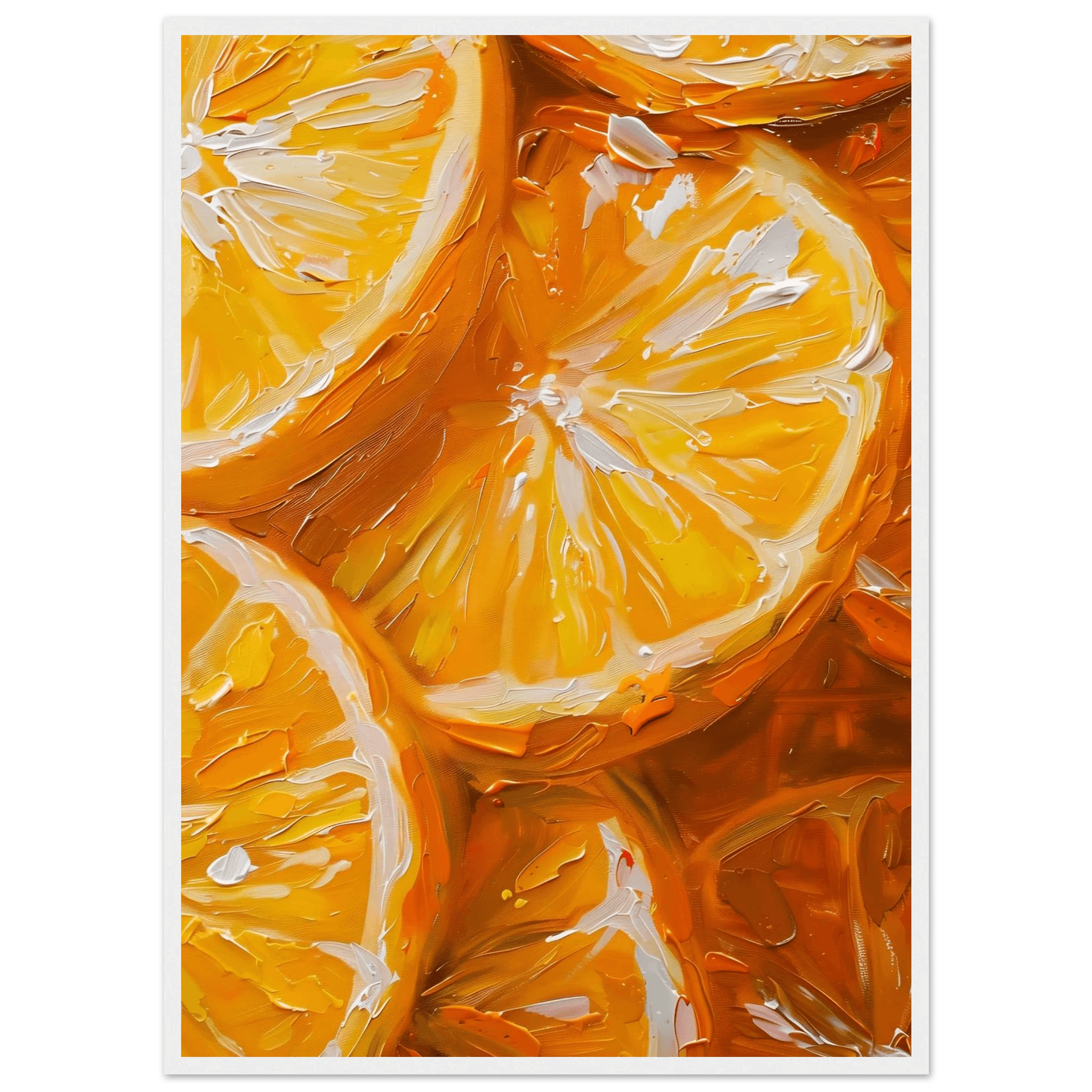 Slices of Orange - Poster - Arthena