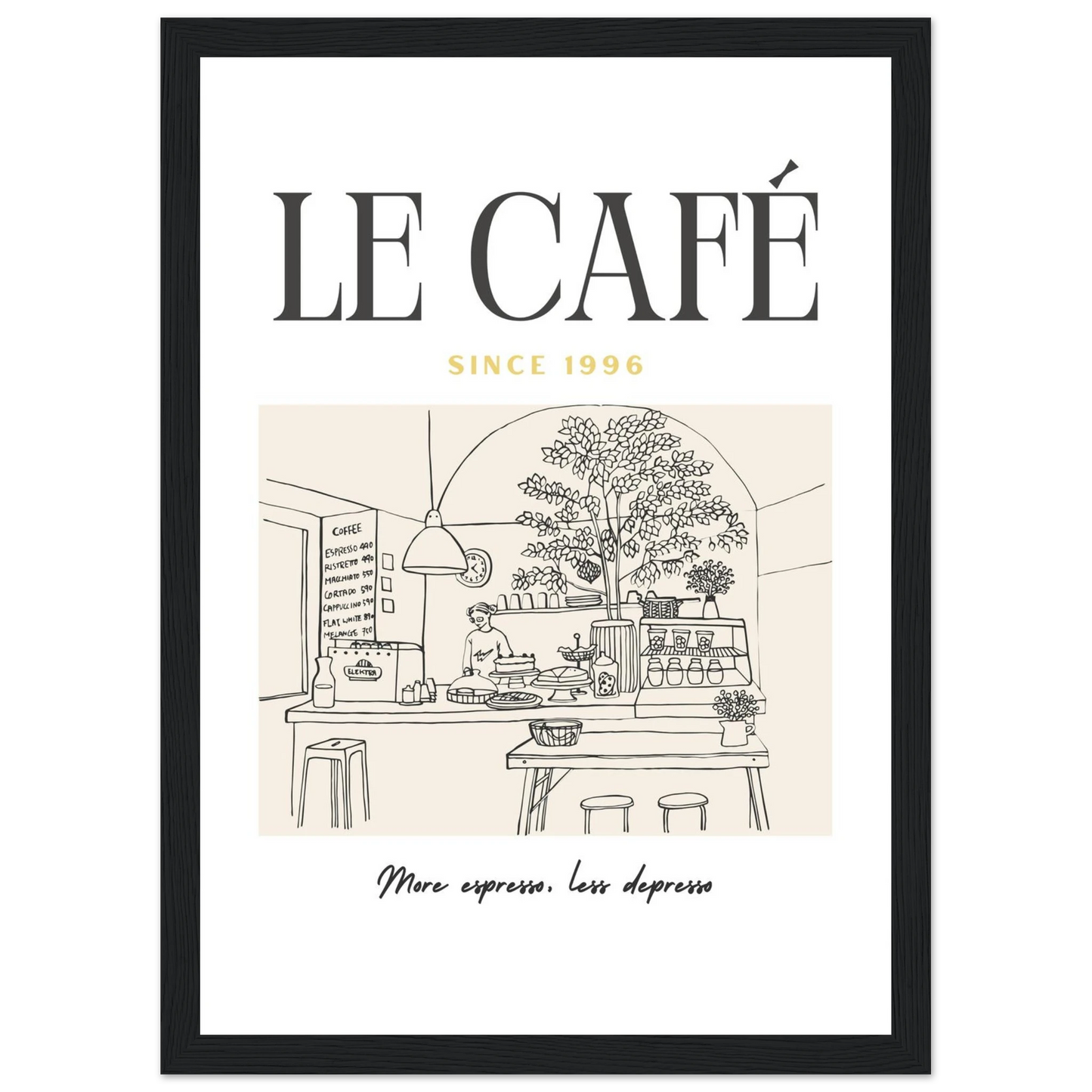 Le Café - Poster - Arthena