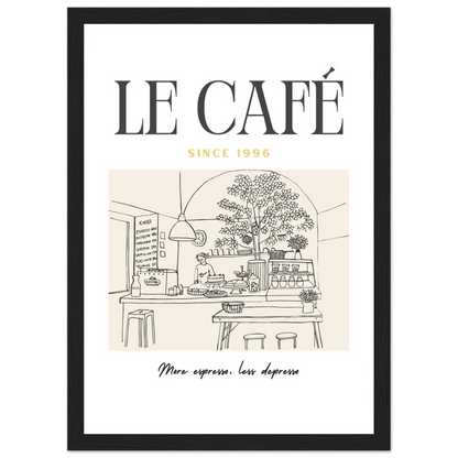 Le Café - Poster - Arthena