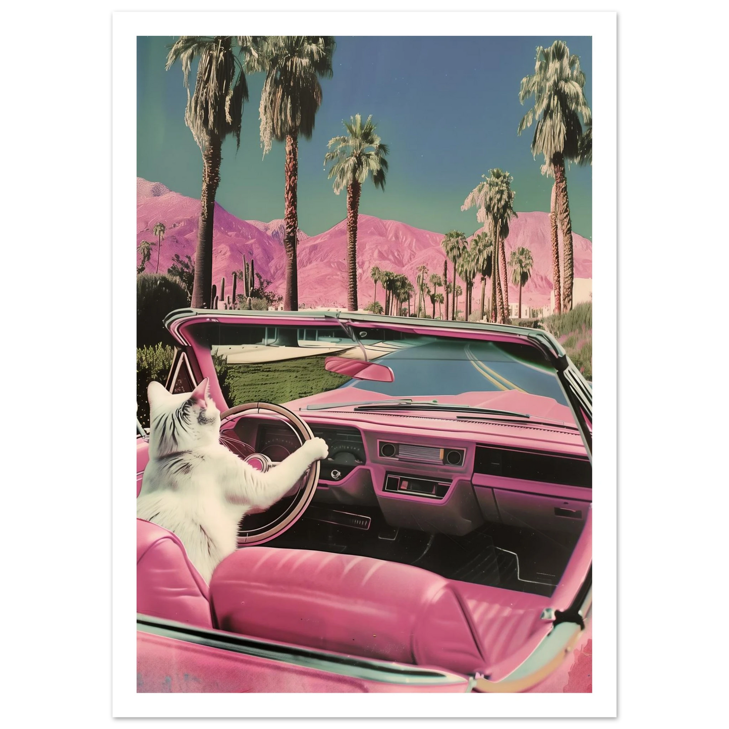 Feline Dreams - Poster - Arthena