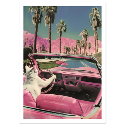 Feline Dreams - Poster - Arthena
