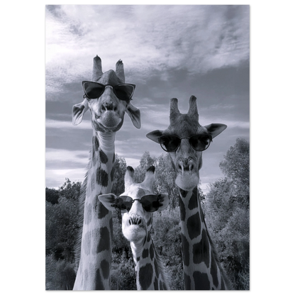 A Sunny Day to be a Giraffe - Poster - Arthena