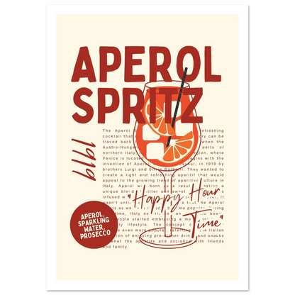 Aperol Spritz 1919 - Poster - Arthena