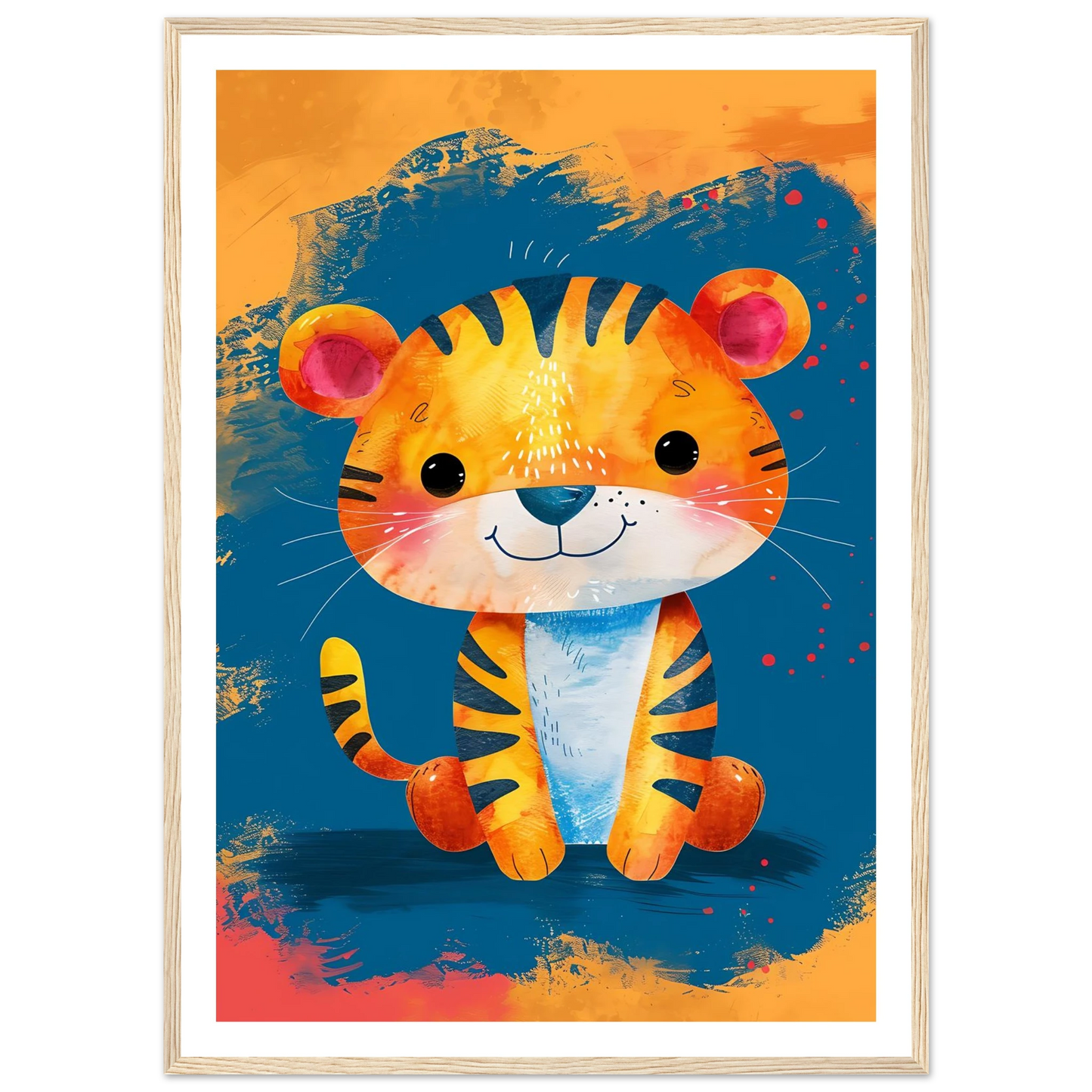 Baby Tiger - Poster - Arthena