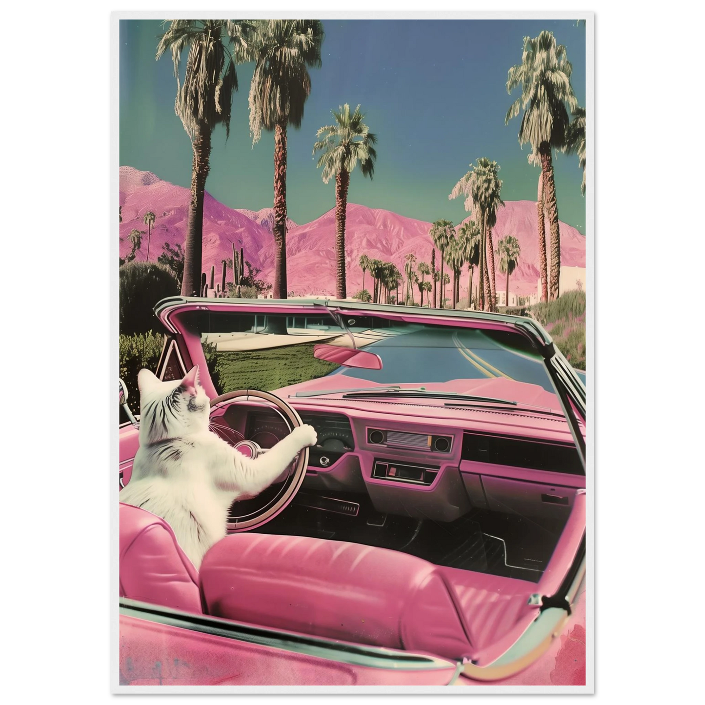 Feline Dreams - Poster - Arthena