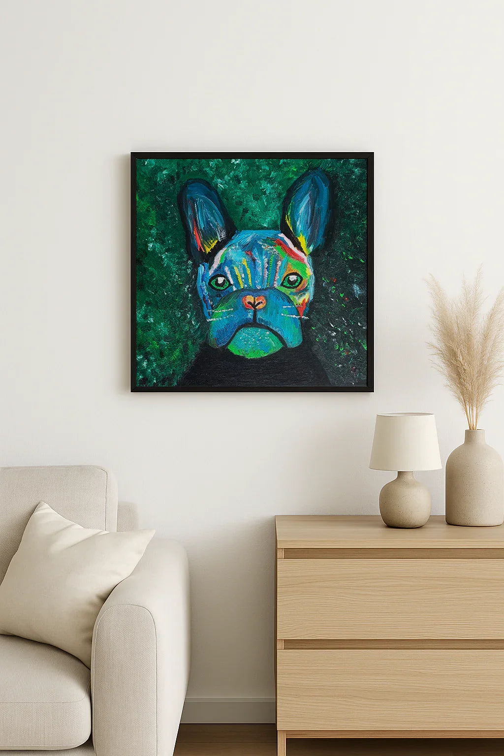 Mystische Bulldogge - Poster