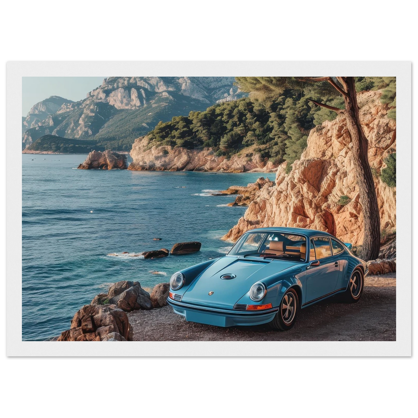 Car Tour of the Amalfi Coast - Poster - Arthena