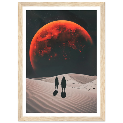 Two Gazes Towards the Unknown - Poster - Arthena
