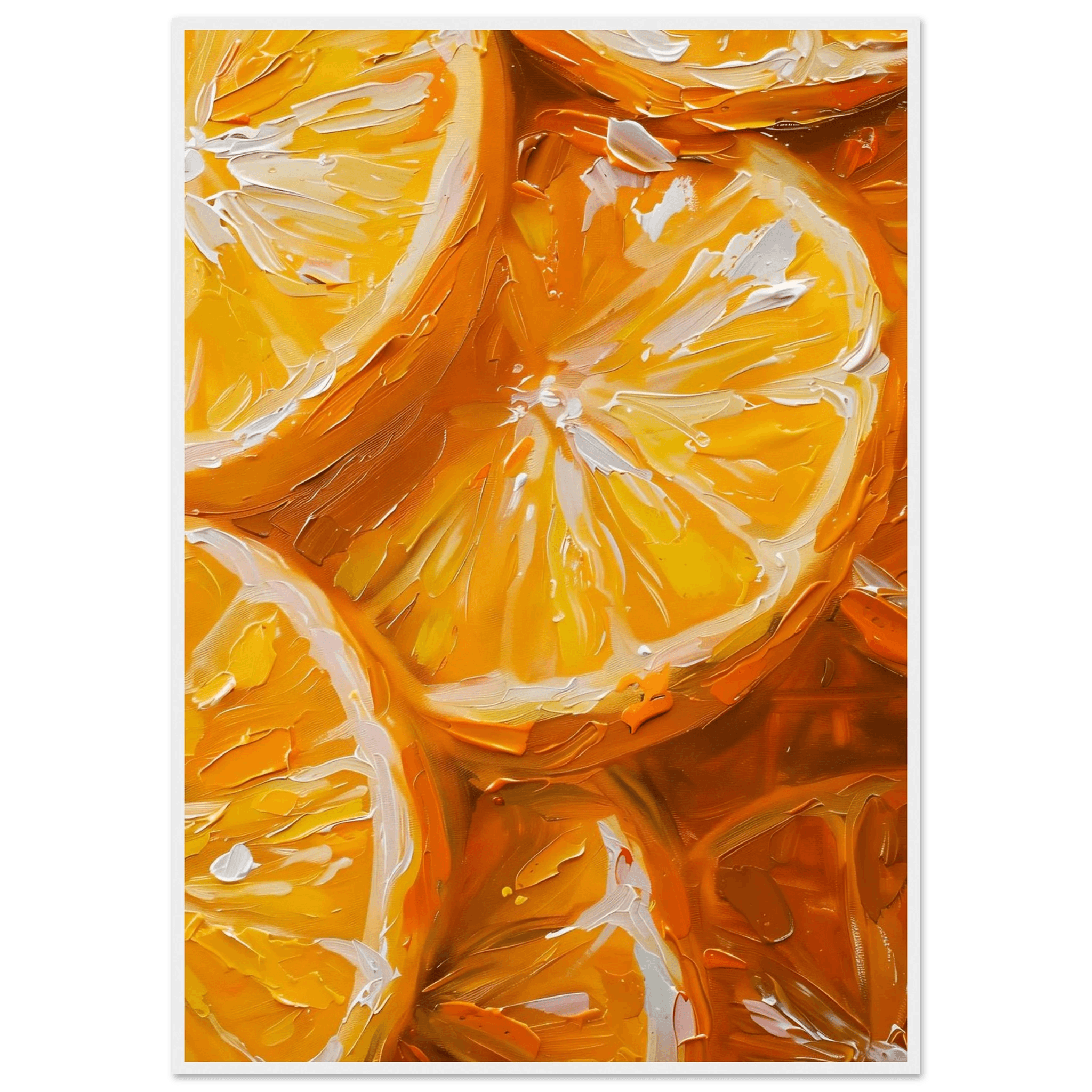 Slices of Orange - Poster - Arthena