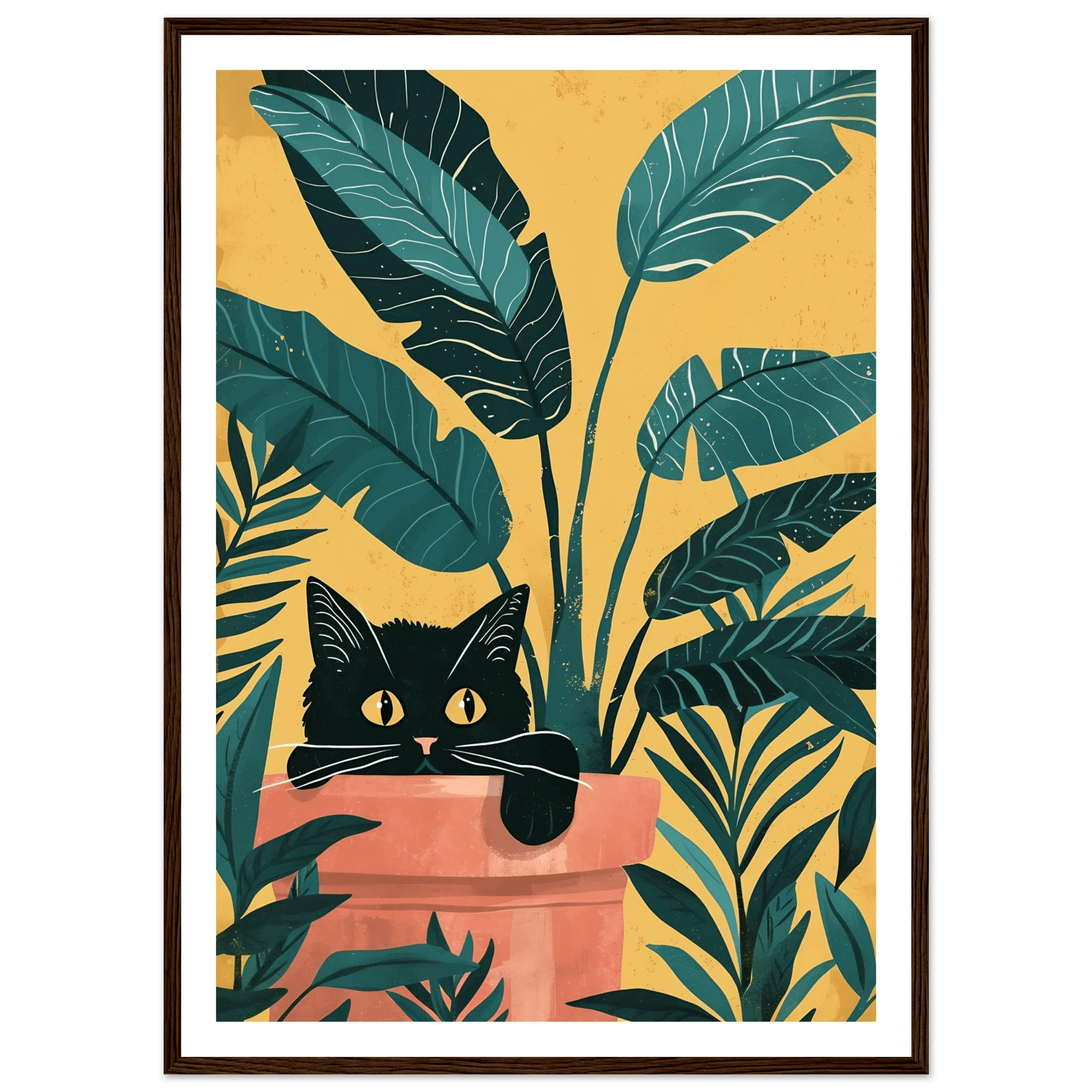 Hidden Paws - Poster - Arthena