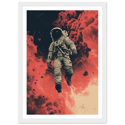 Scarlet Skies The Astronaut - Poster - Arthena