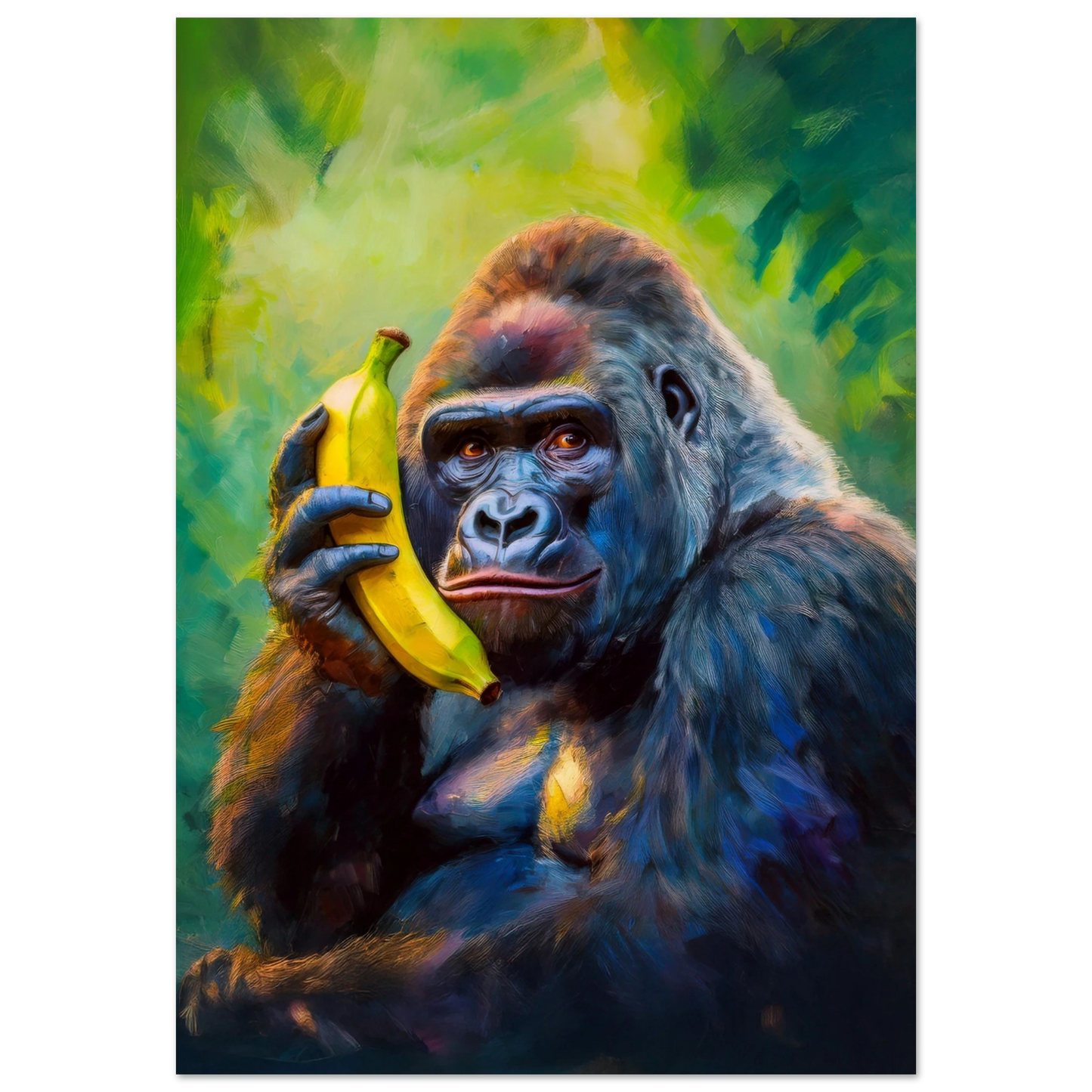 Gorilla on the Line - Poster - Arthena