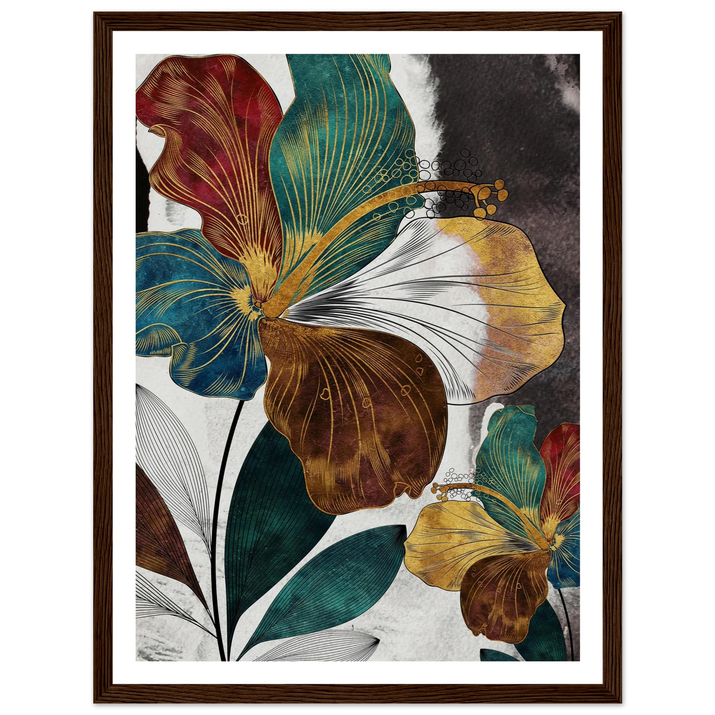 Golden Bloom Symphony - Poster - Arthena
