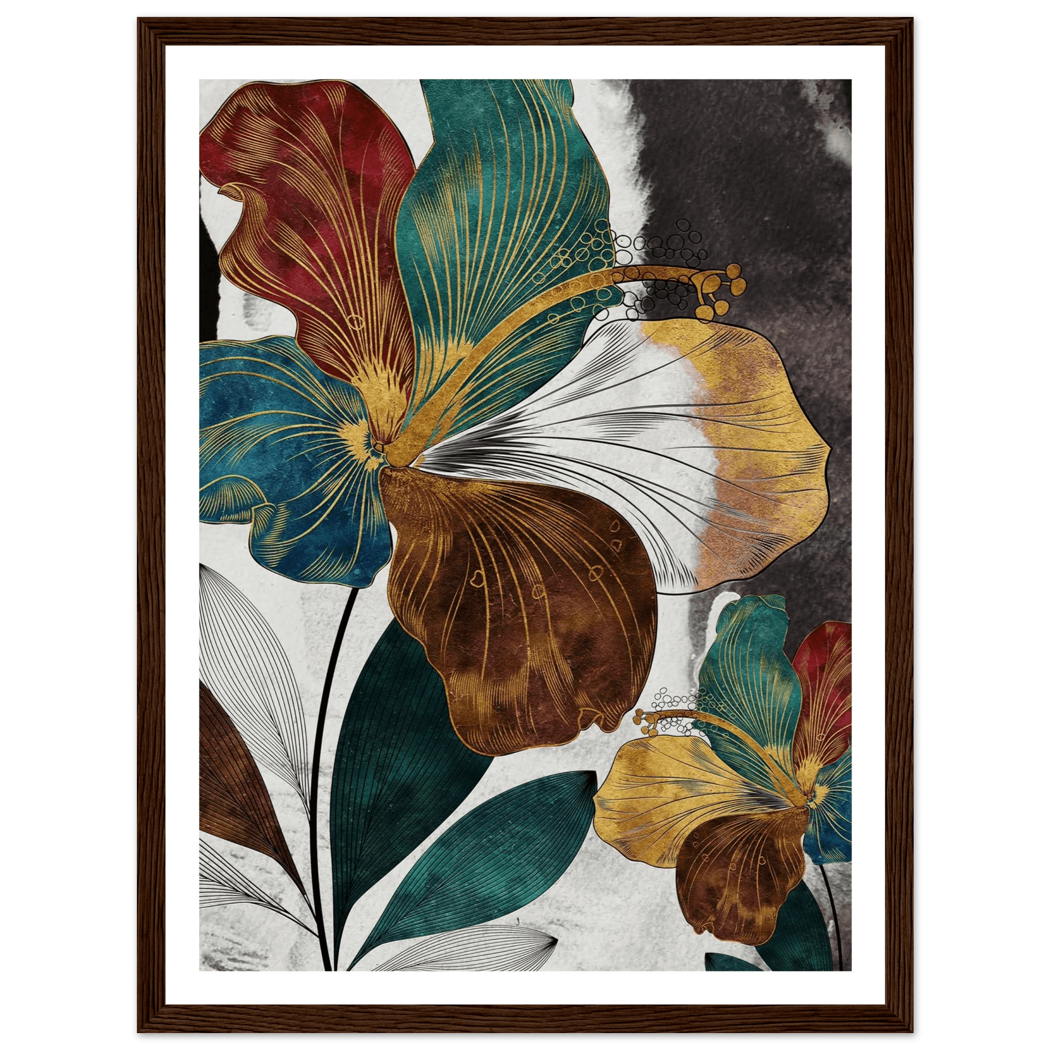 Golden Bloom Symphony - Poster - Arthena