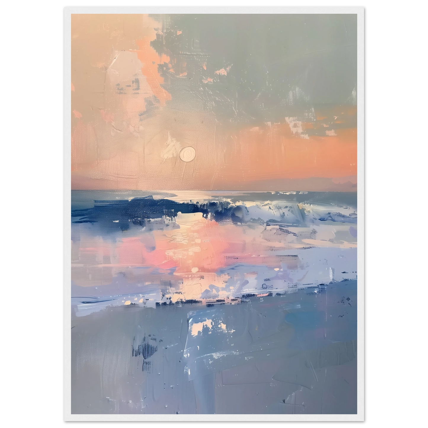 Ocean Whispers at Dusk - Arthena