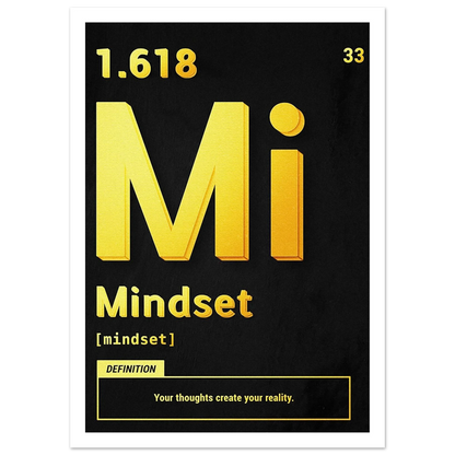 Mindset - Poster - Arthena