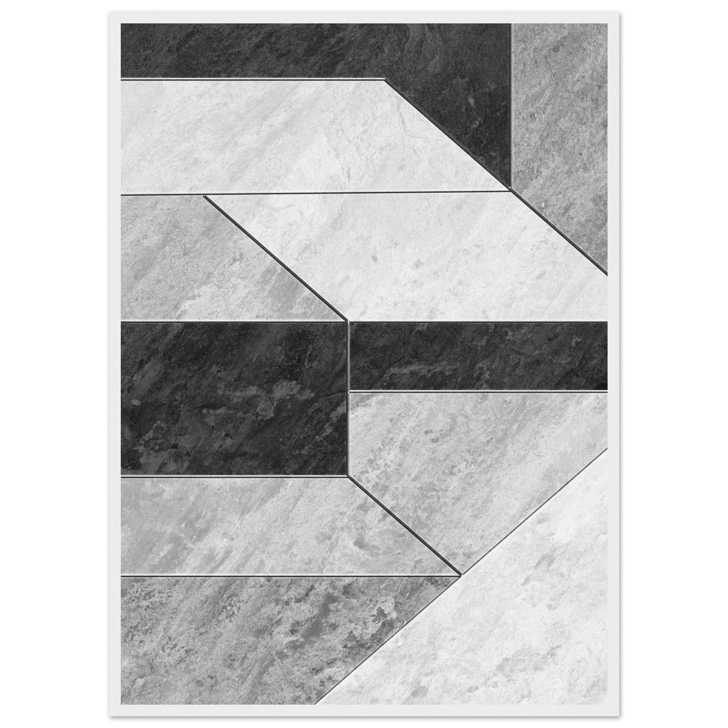 Stone Geometry - Poster - Arthena