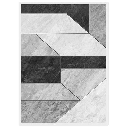 Stone Geometry - Poster - Arthena