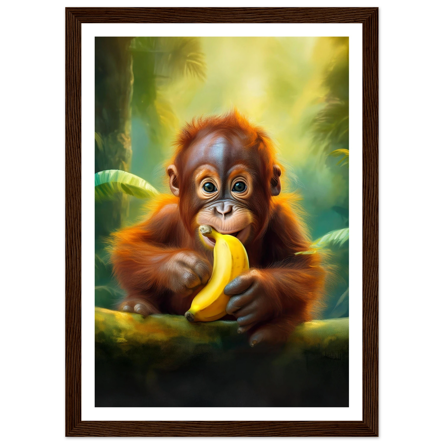 Orangutang Baby - Poster - Arthena