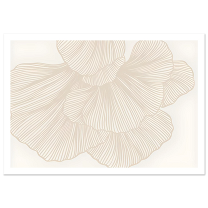 Flower Lines - Poster - Arthena