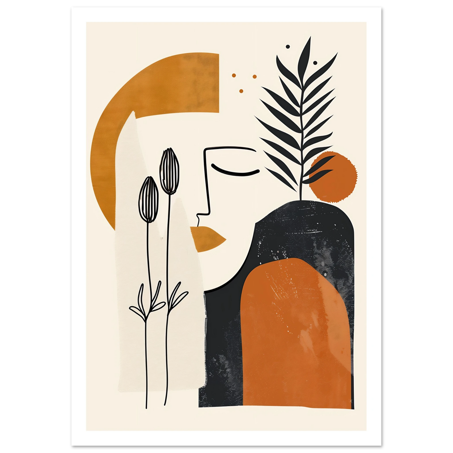 Harmony in Lines - Poster - Arthena