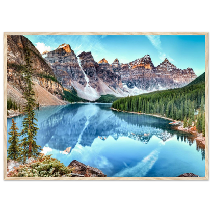 Mountain Mirrors - Poster - Arthena