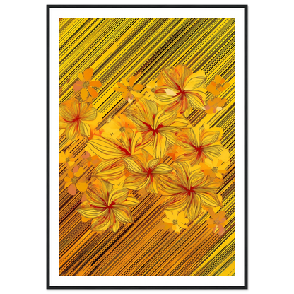 Golden Blossoms - Poster - Arthena