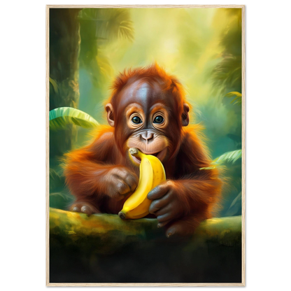 Orangutang Baby - Poster - Arthena