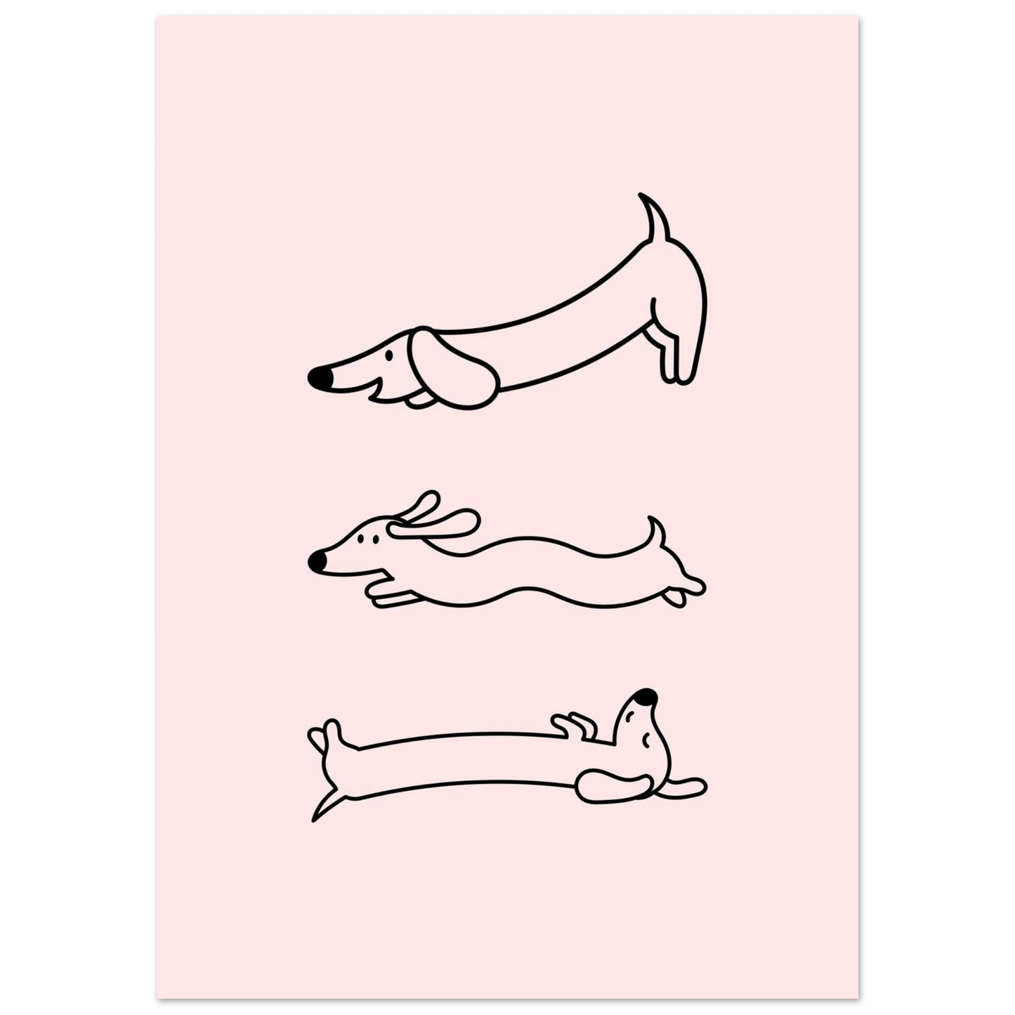 Happy Wienerdog - Poster - Arthena