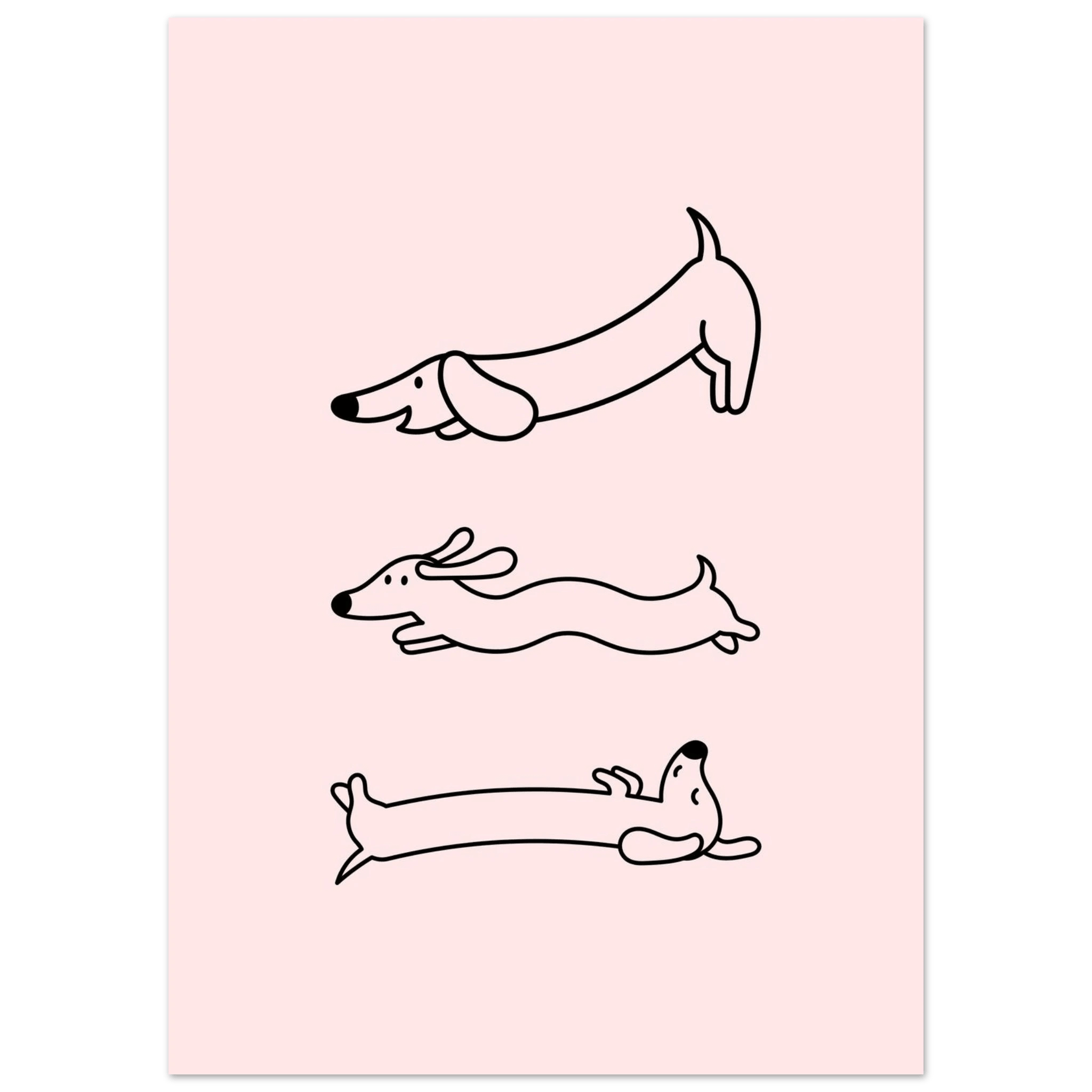 Happy Wienerdog - Poster - Arthena