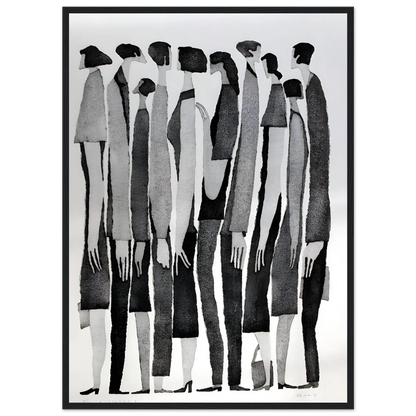 Silent Crowd - Poster - Arthena