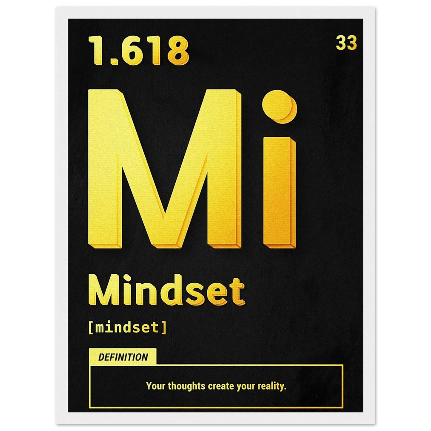 Mindset - Poster - Arthena